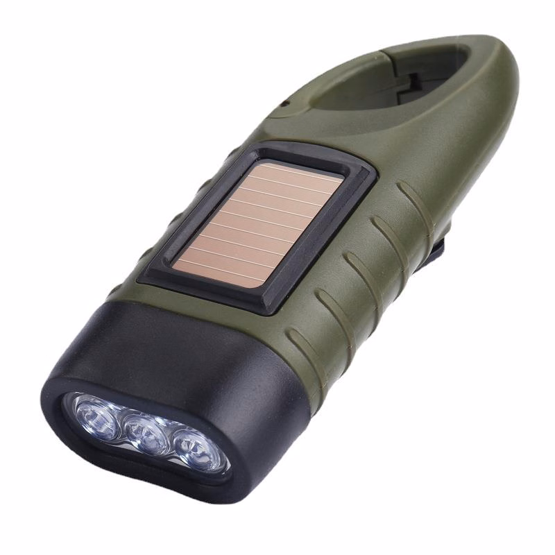 Hand Crank Charging Flashlight