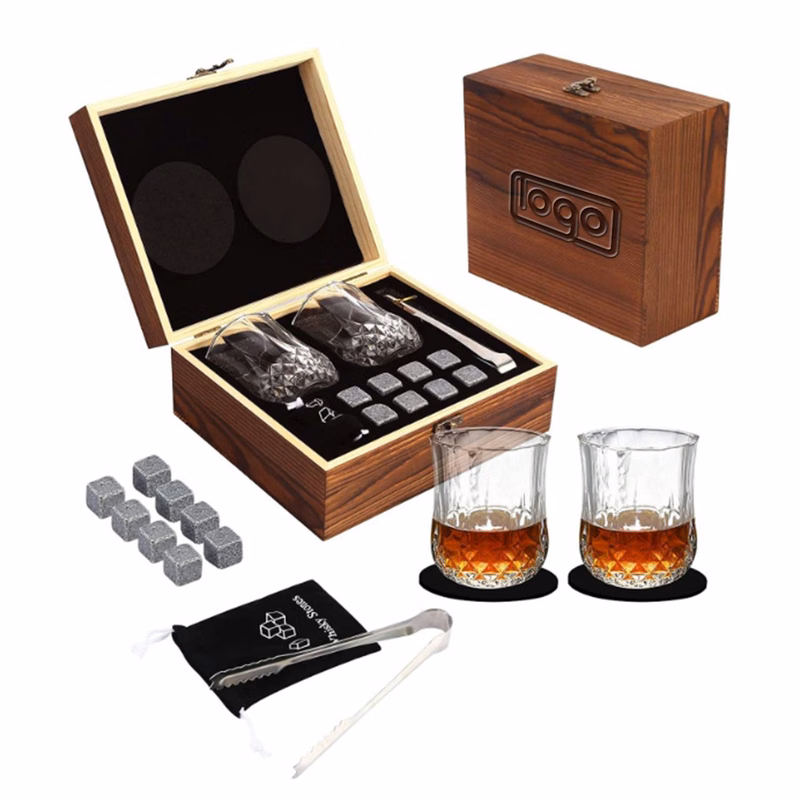 Original wood fine whisky set