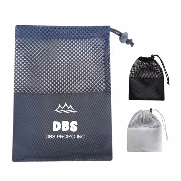 Nylon Golf Drawstring Net Pouch