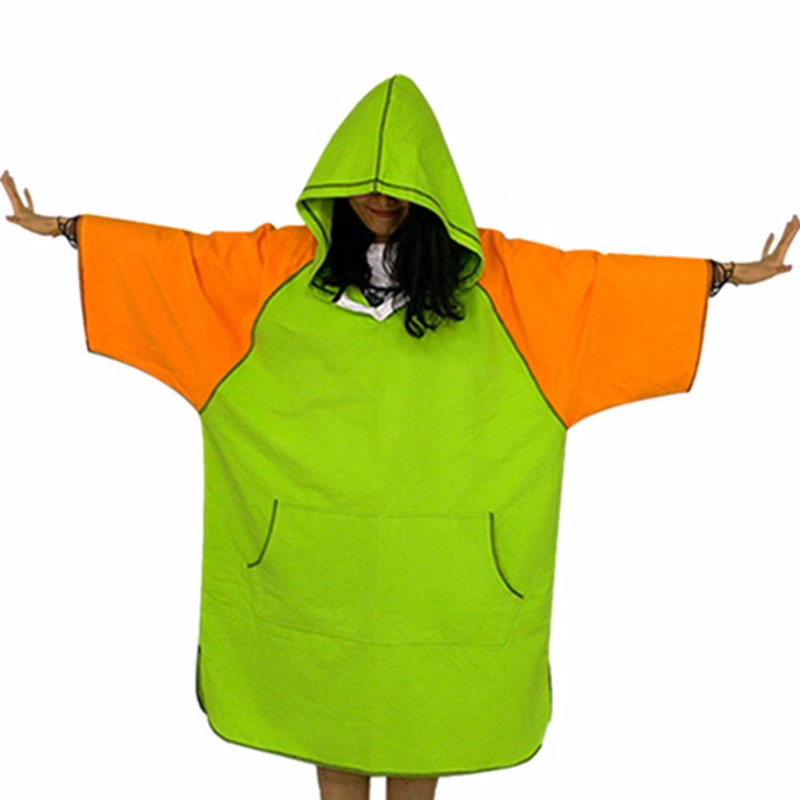 Beach Hooded Towel Changing Bath Robe