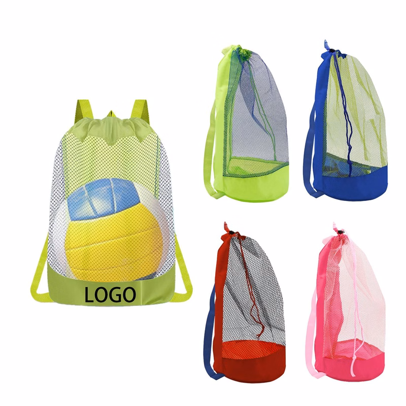 Quick Dry Mesh Drawstring Sack For Outdoor Toys