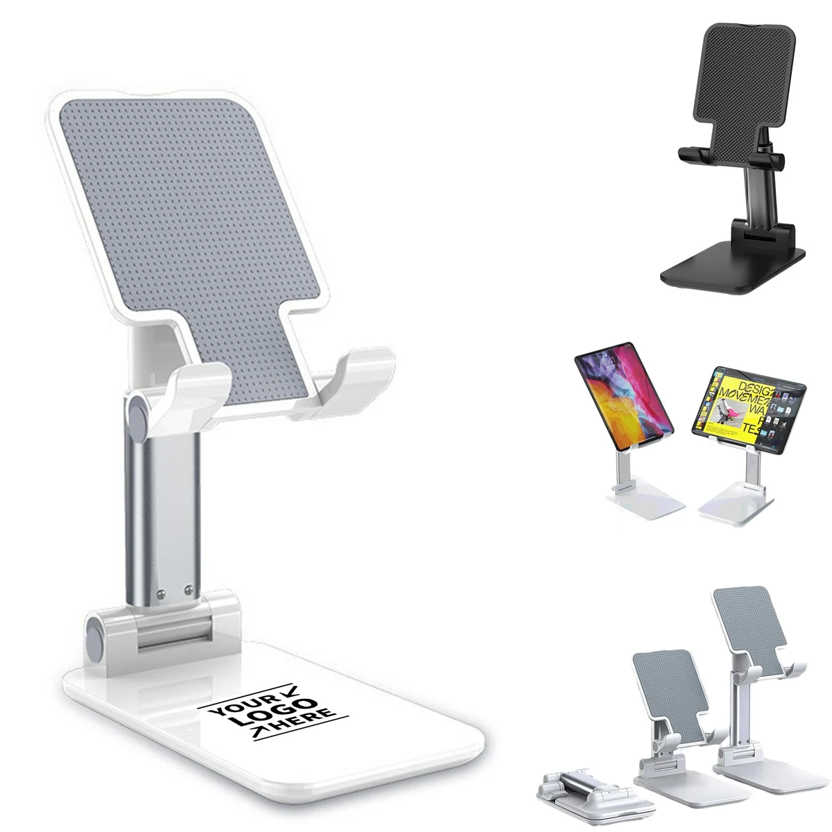 Angle Height Adjustable Cell Phone Stand 1