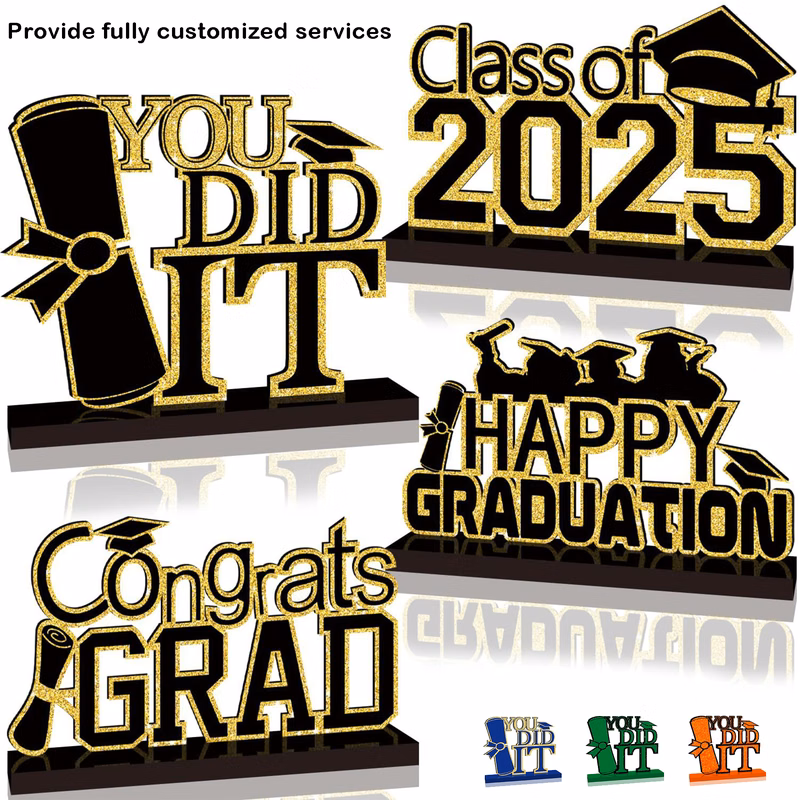 Custom 2025 Graduation Tabletop Sign