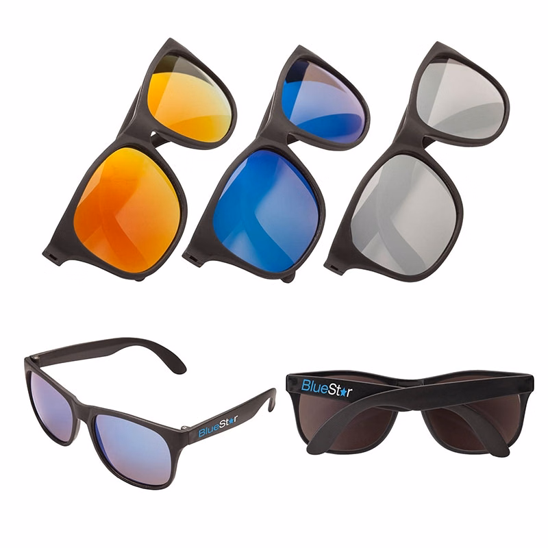 Sharp Mirrored  Sunglasses
