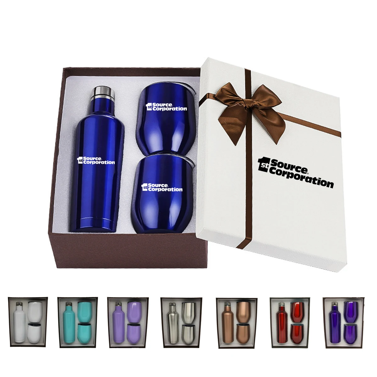 Excellent gift insulated wine growler and tumblers 1