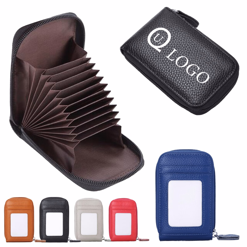 Multifunction Leather Card Holder