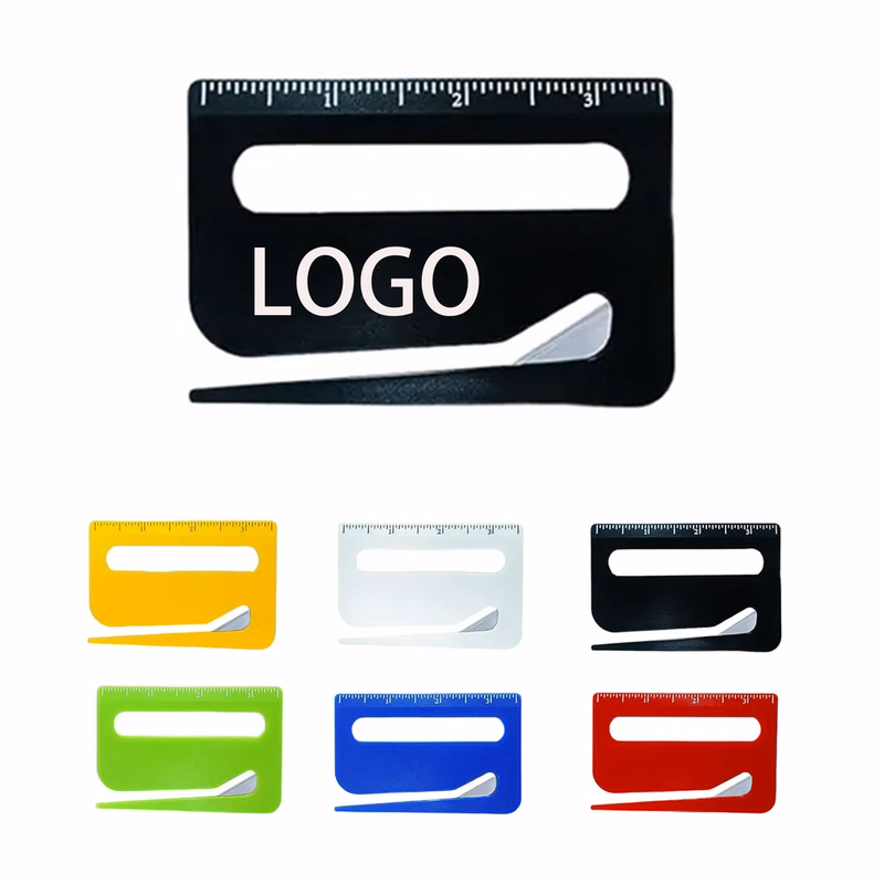 MOQ 20 3-in-1 Magnifying Glass Ruler Envelope Knife