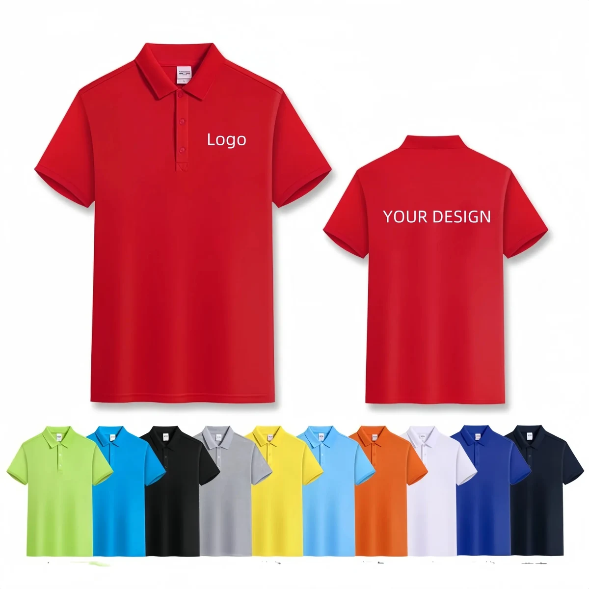 MOQ50 Quick-Drying Polo Shirt 1