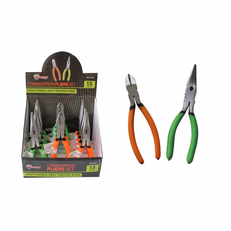 Diagonal & Long Nose Pliers 8"