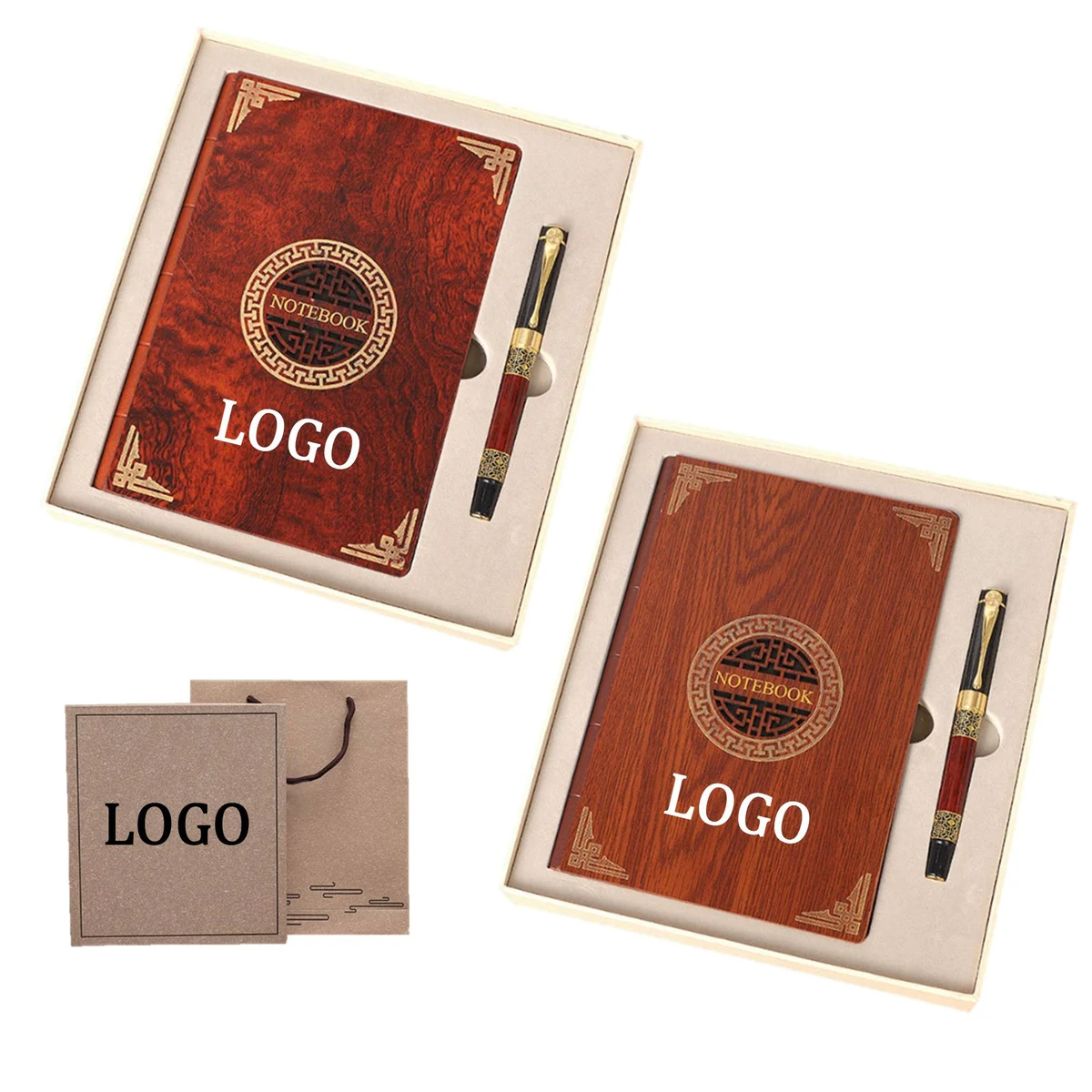 Premium Notebook And Pen Business Set 1