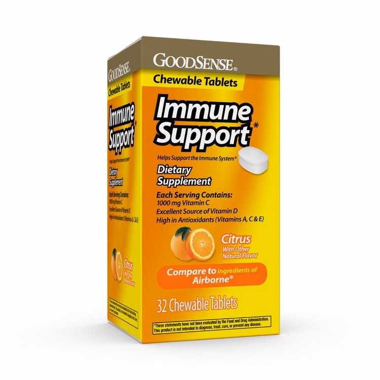 GoodSense Immune Support Tablets - 32/Bottle