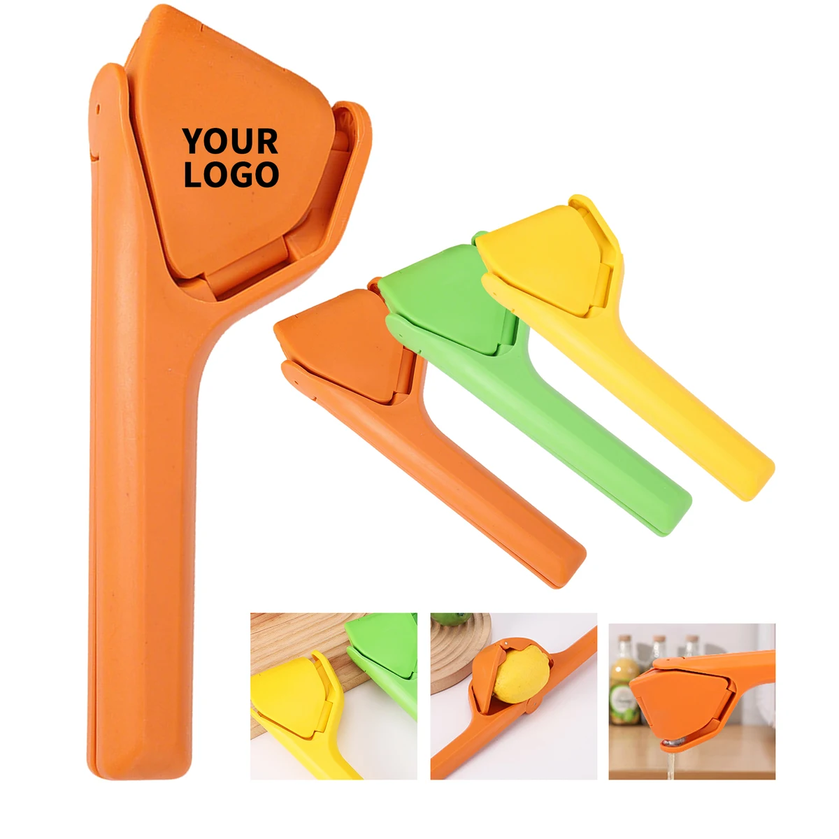 Manual Citrus Juicer With Ergonomic Handle Acrylonitrile Butadiene Styrene 9.1" X 3.5" 1