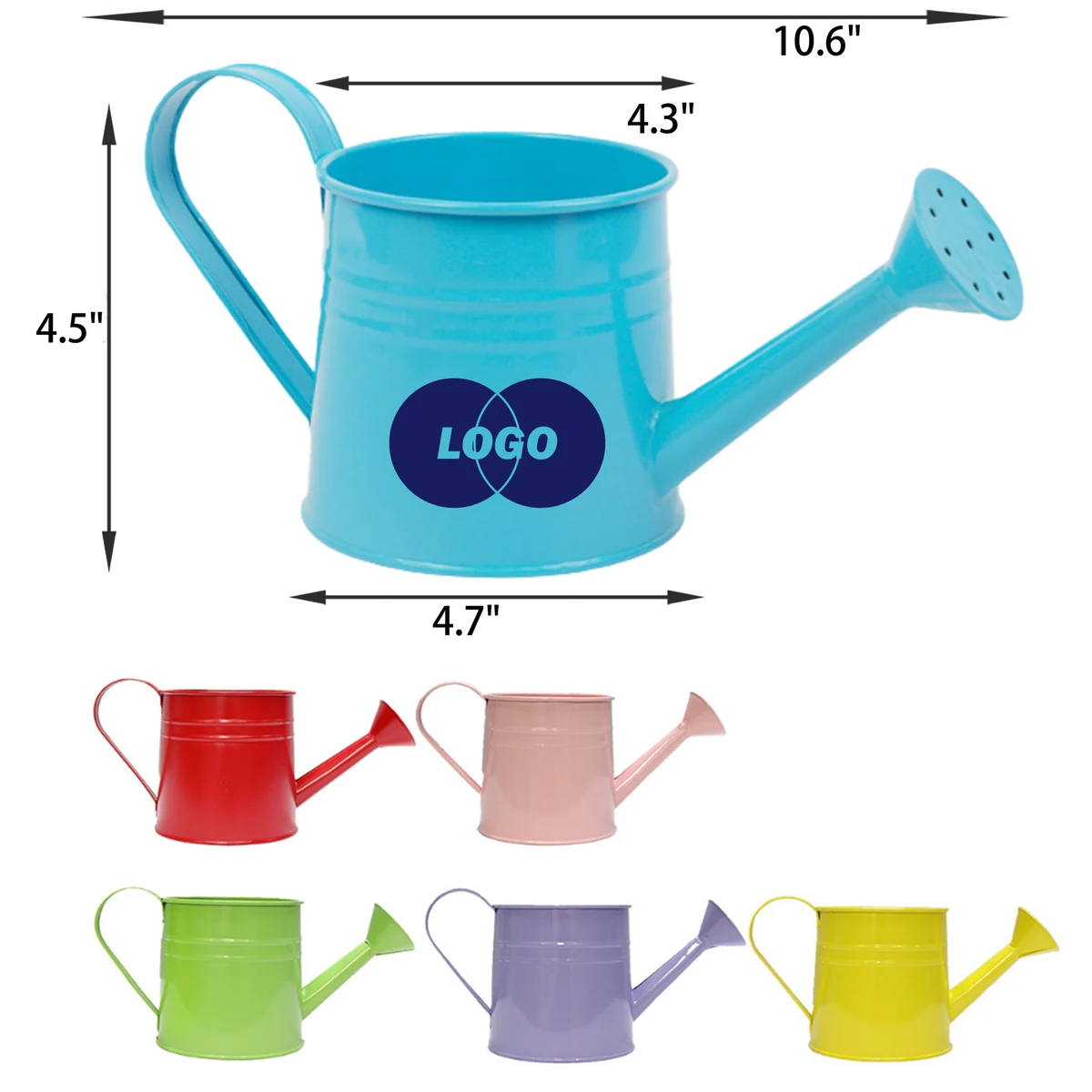 MOQ 50 PCS Sturdy Watering Can Flower Pot Ornament 1