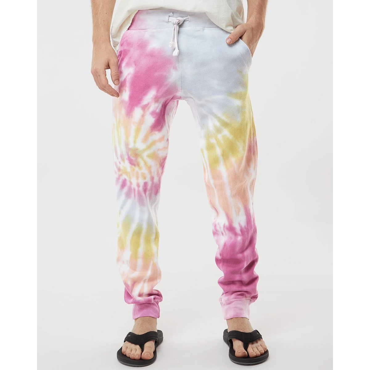 Unisex Tie-Dyed Joggers - 8999 1