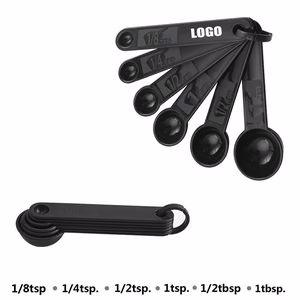6 In 1 Measuring Spoon Set With Volume Markings For Easy Use
