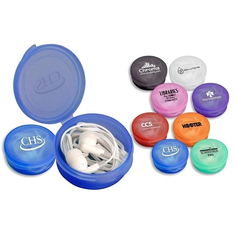 Round Ear Bud Case 1