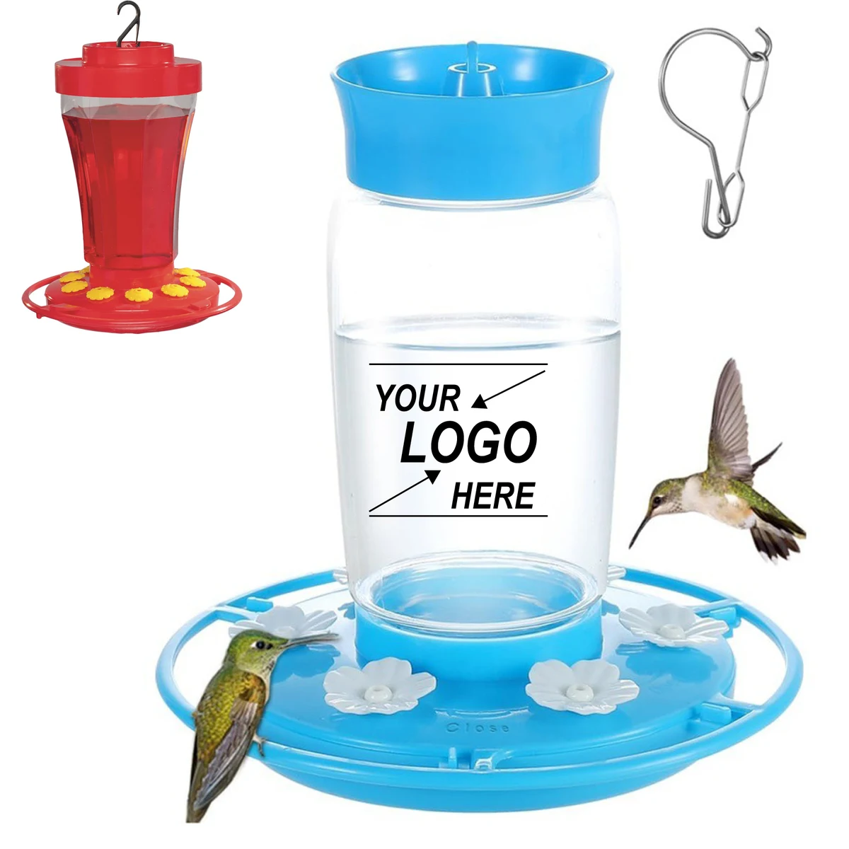22 oz Hummingbird Nectar Feeder 1