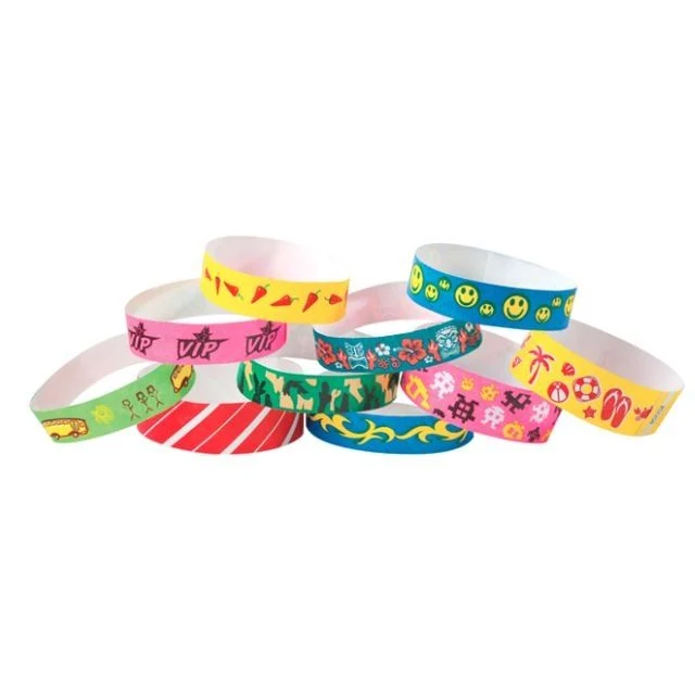 Stock Preprinted Tyvek Event Wristband 1