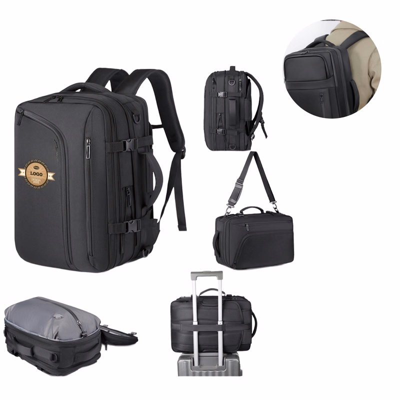 MOQ 30 Vacuum Shockproof Laptop Backpack with Custom Logo
