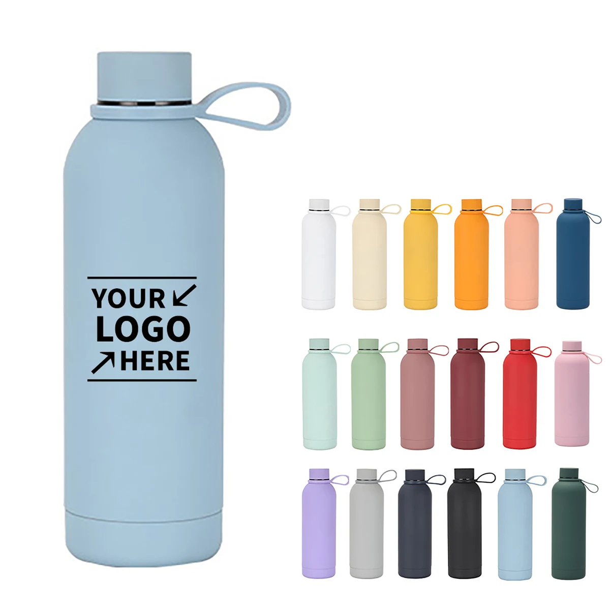 Stainless Steel Insulated Water Bottle With Handle 1
