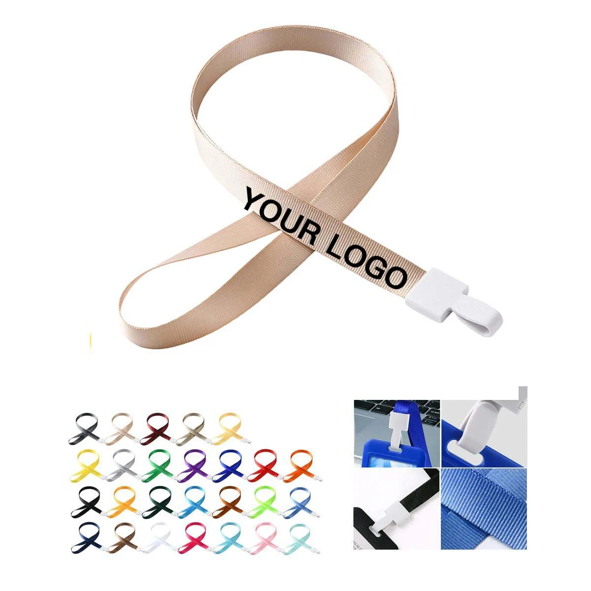 Durable ID Lanyard with Adjustable Length 1