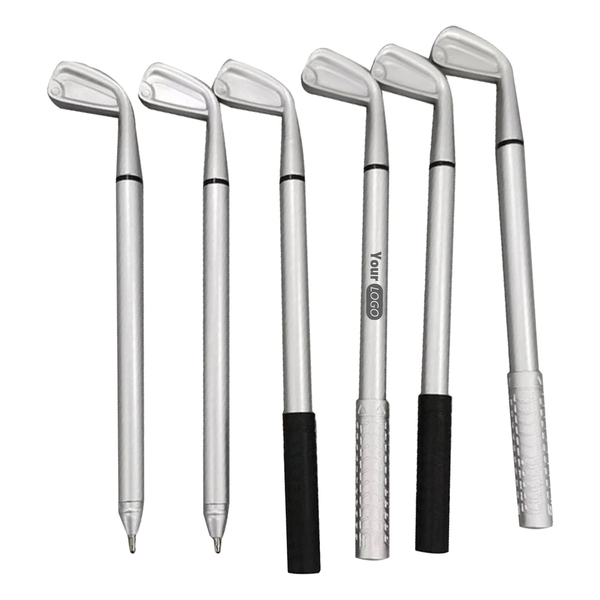 Plastic Unique Golf Club Pen Set With Custom Logo For Memorable Branding 1