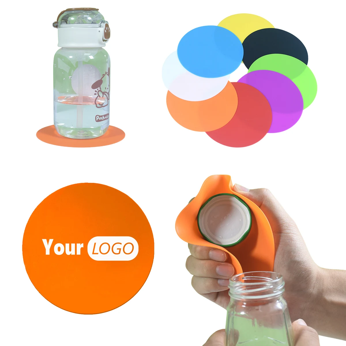 Non-slip Silicone Jar Opener Gripper Pad 1