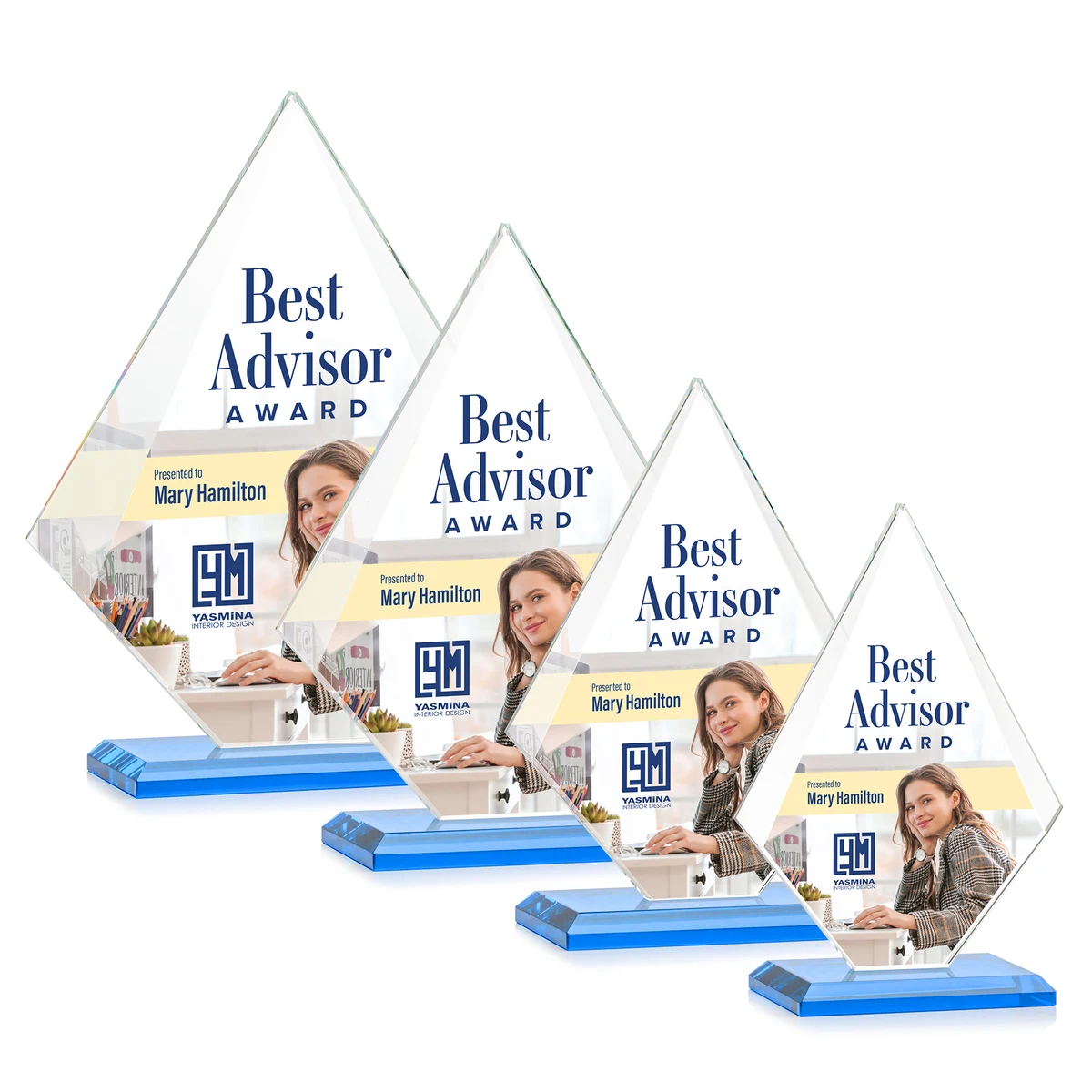 Rideau VividPrint™ Award - Sky Blue 1