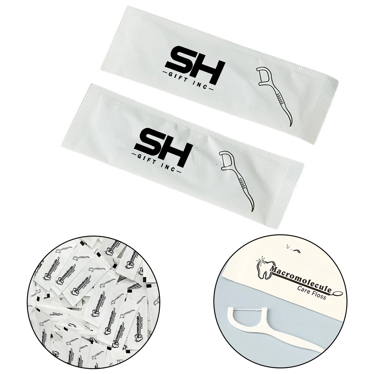 Customized Individual Laminated Paper Dental Floss 1