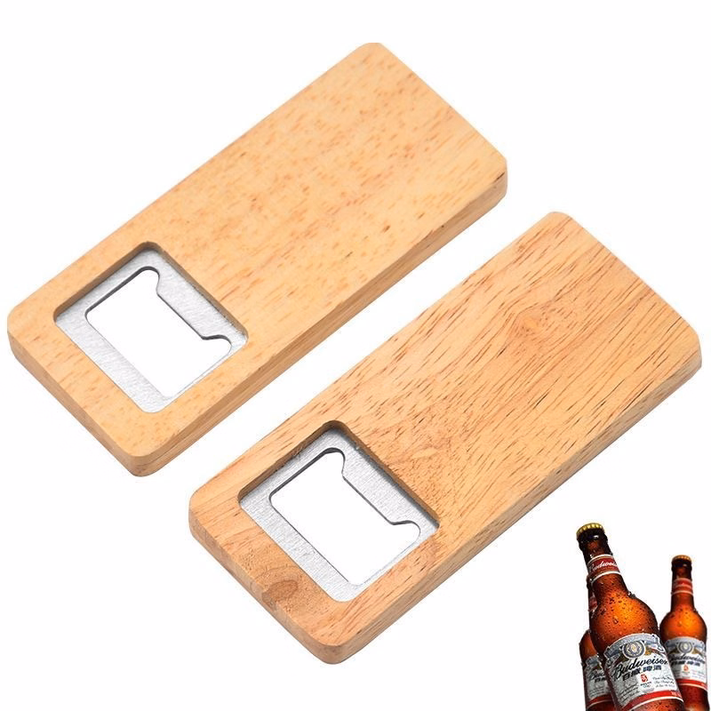 Wooden Handle Bottle Opener