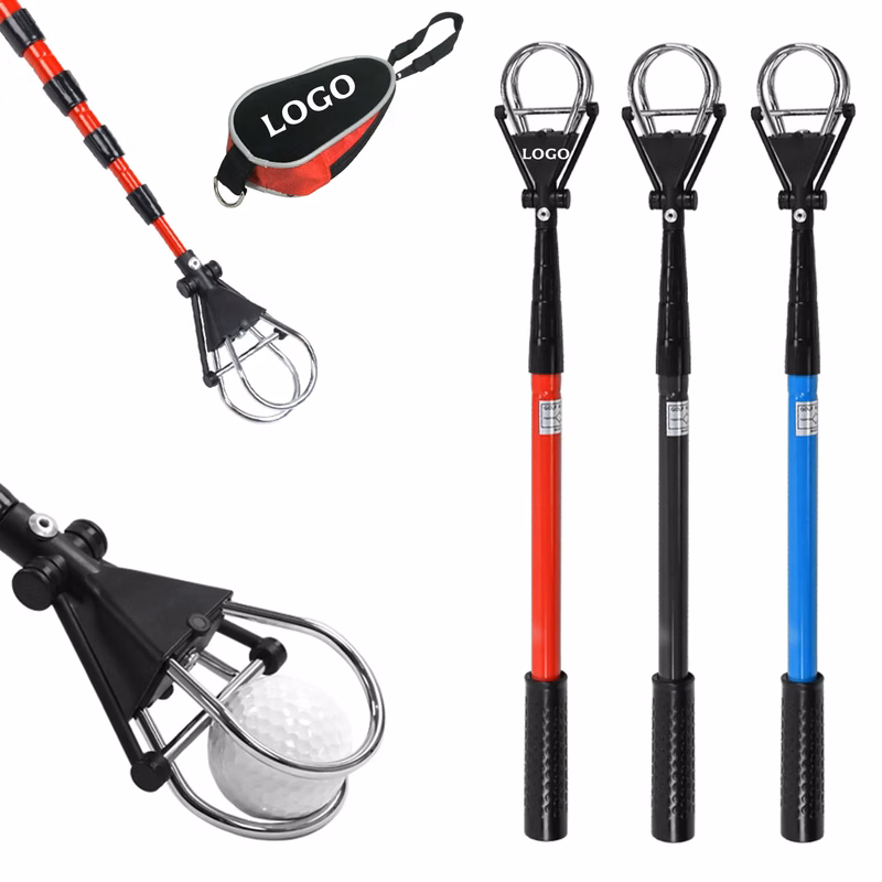 Telescopic Golf Ball Retriever for Water with Headcover
