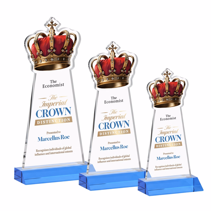 Crown VividPrint™ Award - Sky Blue