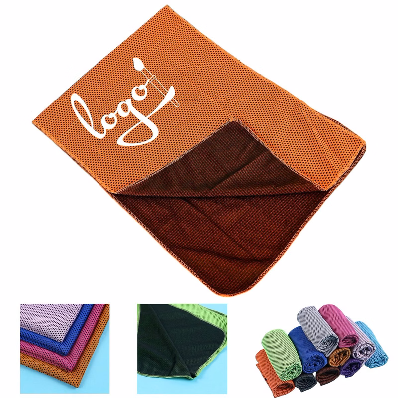 Full Color 12x31In Quick Dry Polyester Sports Towel
