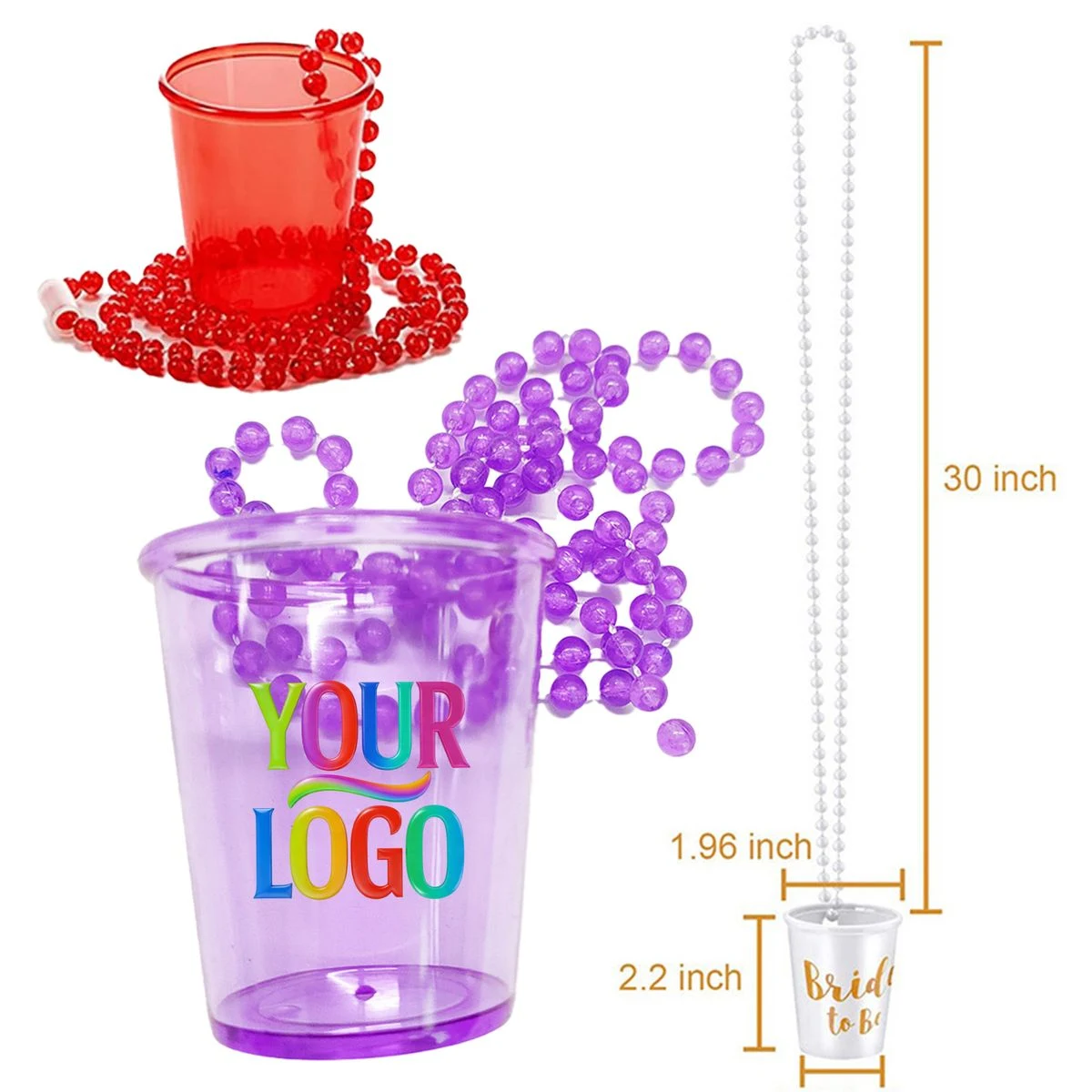 Festive Party Mini Cup Necklace 1