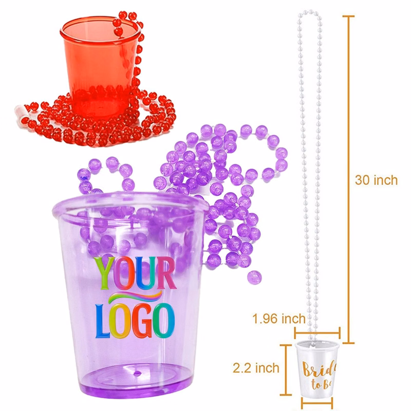 Festive Party Mini Cup Necklace