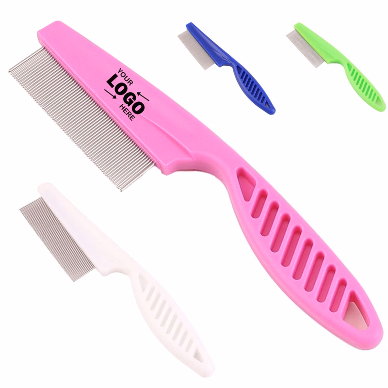 201 Stainless Steel Pet Comb With PP Handle