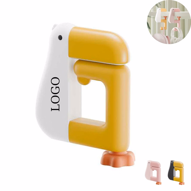 Adjustable Cute Duck Desk Hook for Bag
