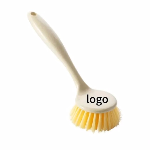 Custom Ergonomic Pot Brush With Strong Bristles and Hanging Storage — Kitchen Cleaning