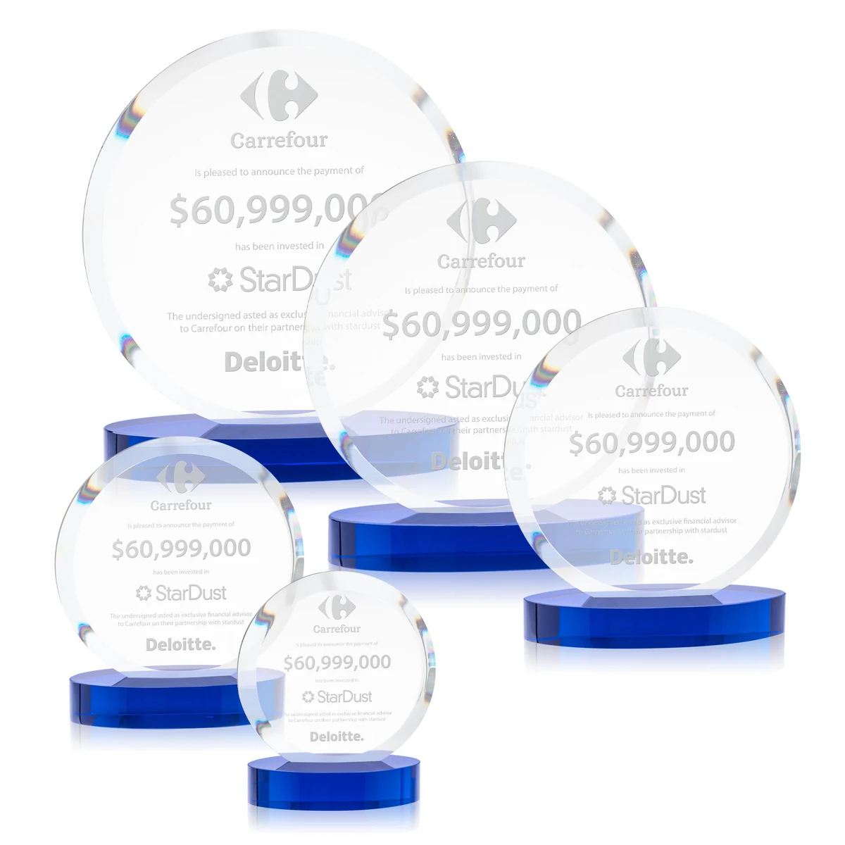 Matlow Circle Award - Blue 1
