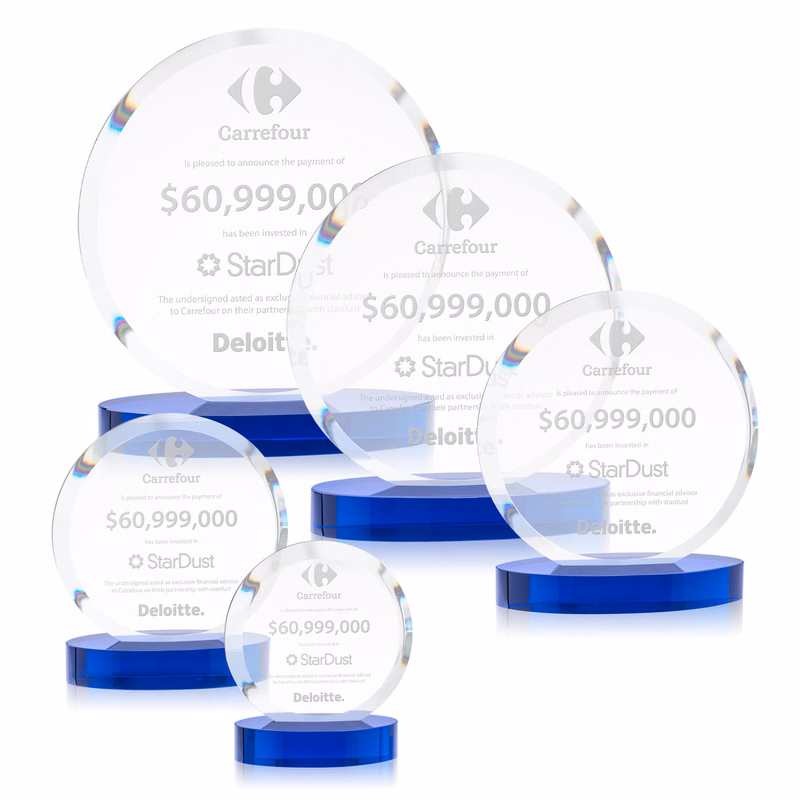 Matlow Circle Award - Blue
