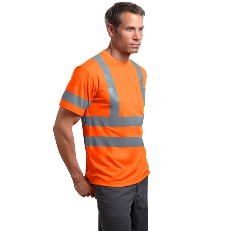 CornerStone - ANSI 107 Class 3 Short Sleeve Snag-Resistant Reflective T-Shirt. 1