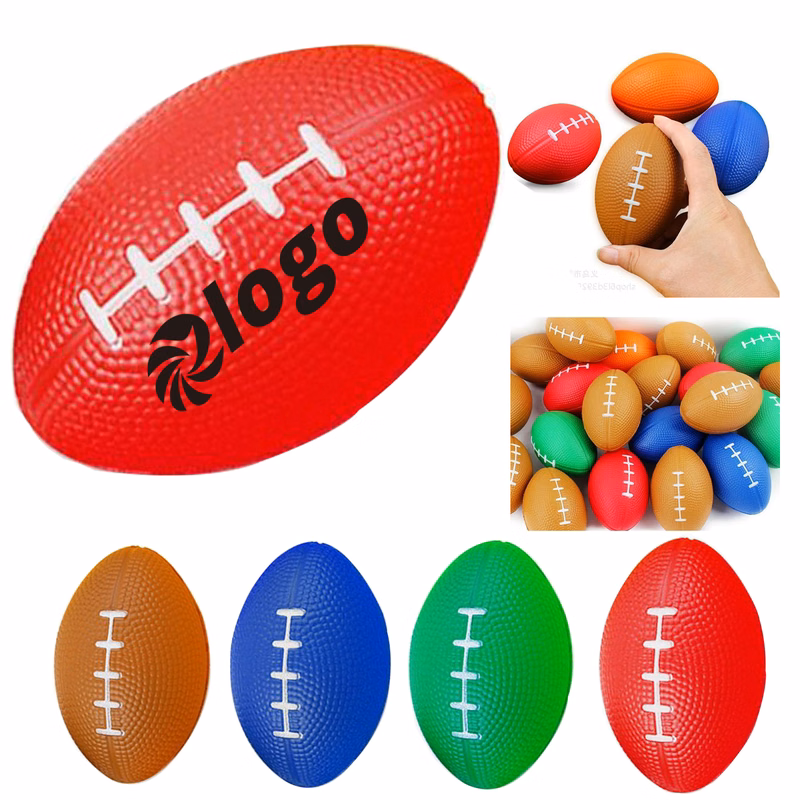 3" Football Stress Ball