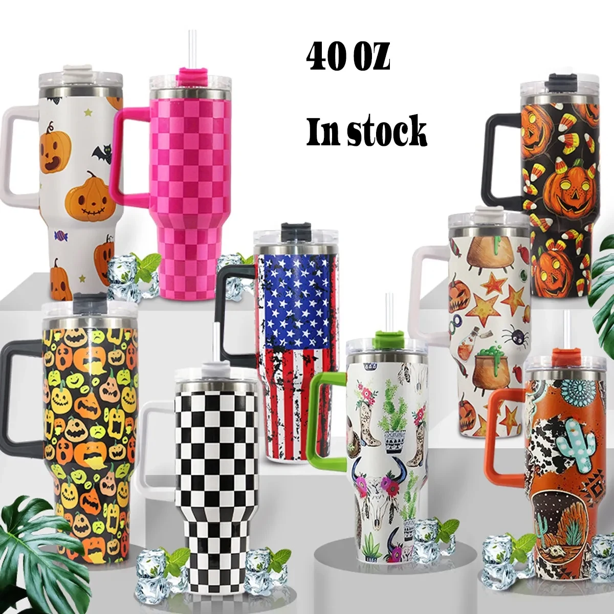 5D Printing 40 OZ Stailess Steel Tumbler 1