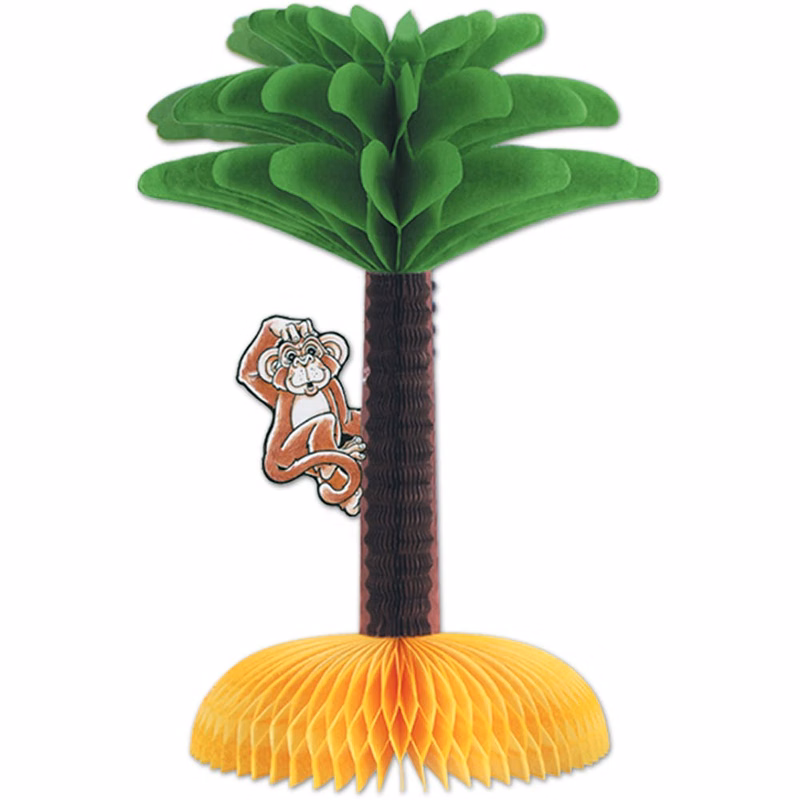 Tropical Palm Centerpieces - 13"
