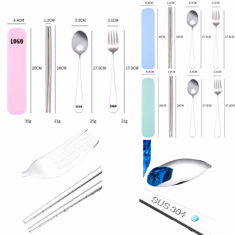 304 Stainless Steel Portable Tableware