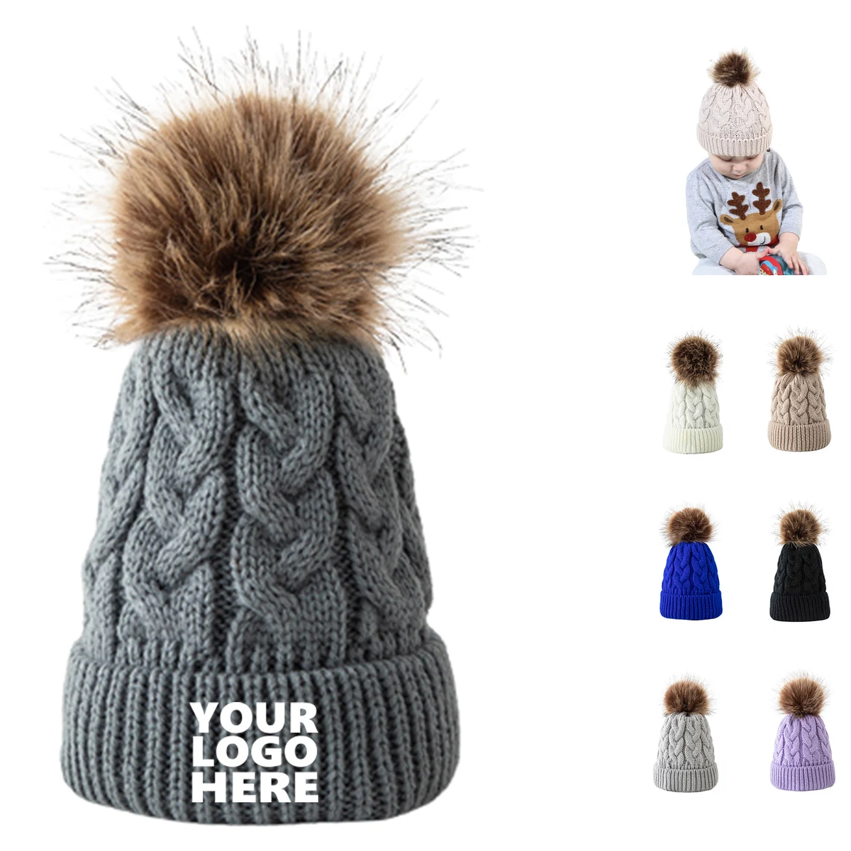 Baby Beanie Cap 1