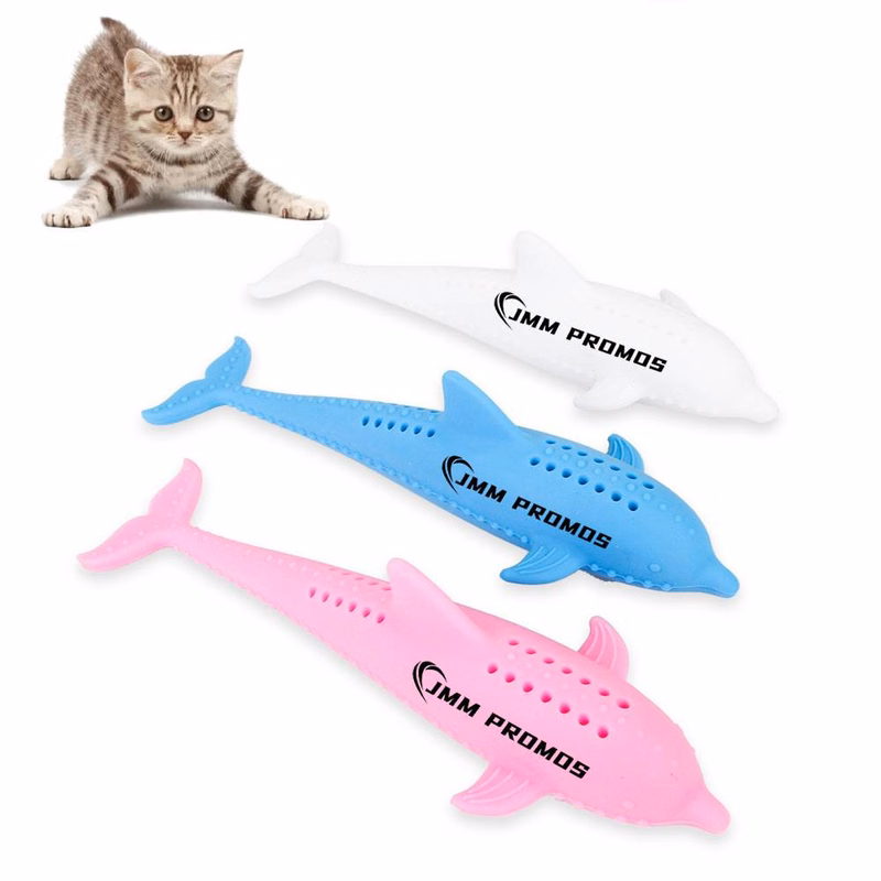 Fish Toys for Cat Mint Toothbrush