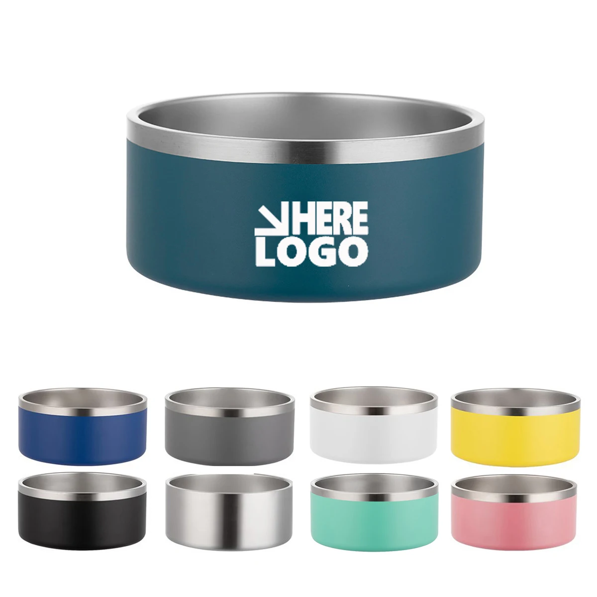 Stainless Steel Dog Bowl Feeder 1