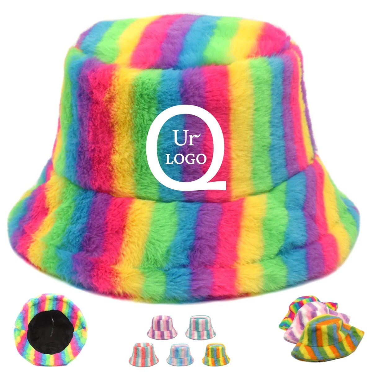 Outdoor Winter Multicolored Bucket Hat 1