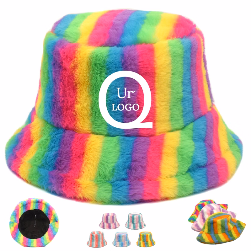 Outdoor Winter Multicolored Bucket Hat